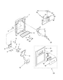 Dispenser front parts