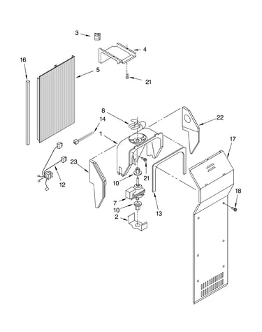 Air flow parts