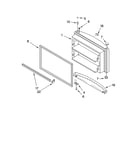 Freezer door parts