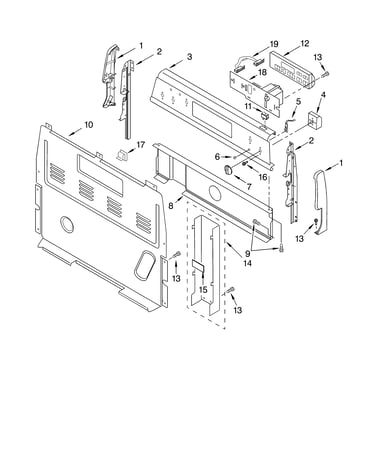 Control panel parts