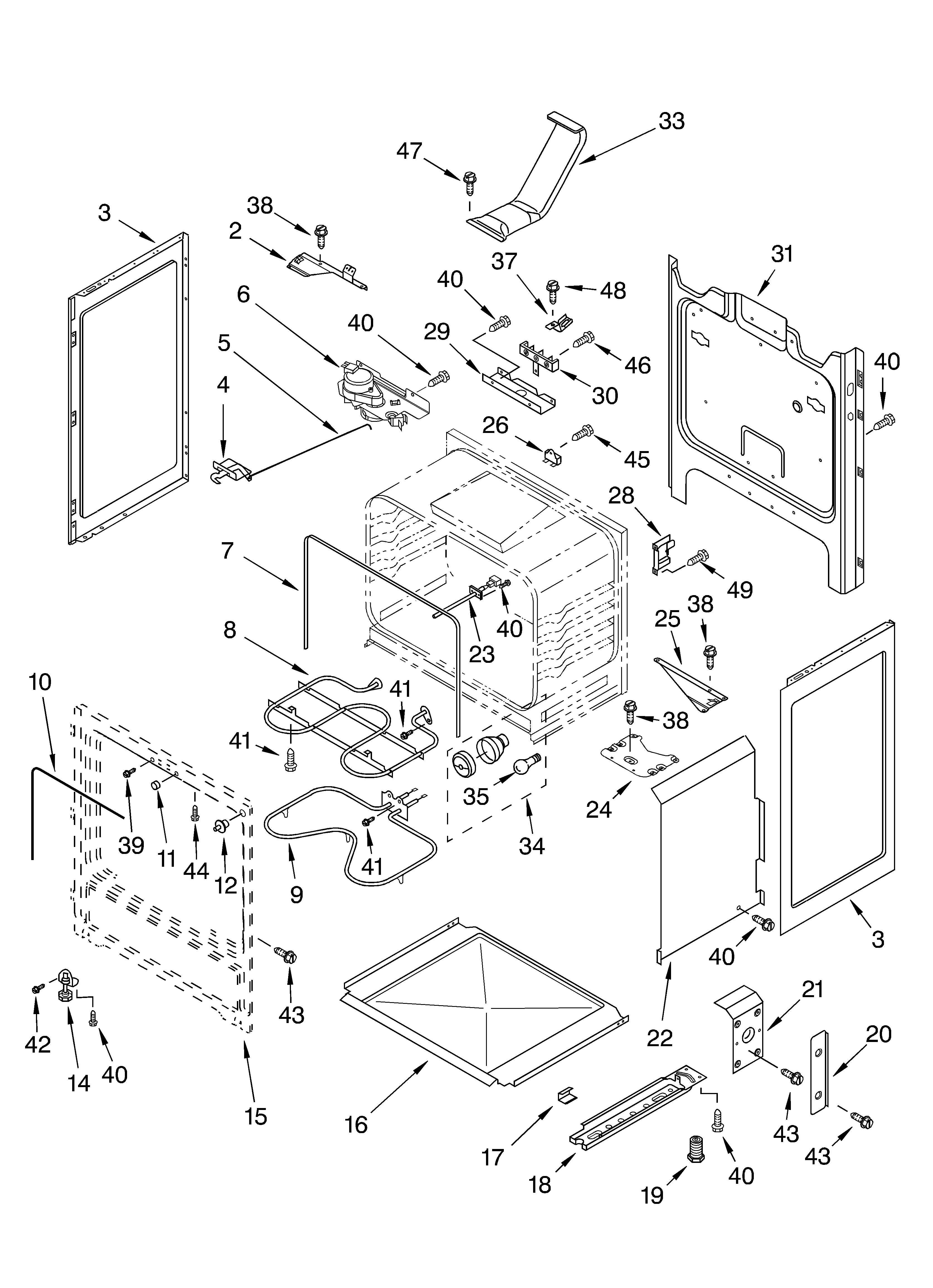 Chassis parts