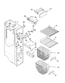 Freezer liner parts