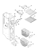 Freezer liner parts