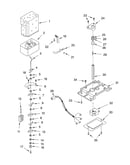 Motor and ice container parts