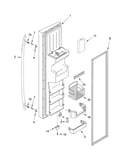 Freezer door parts