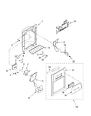 Dispenser front parts
