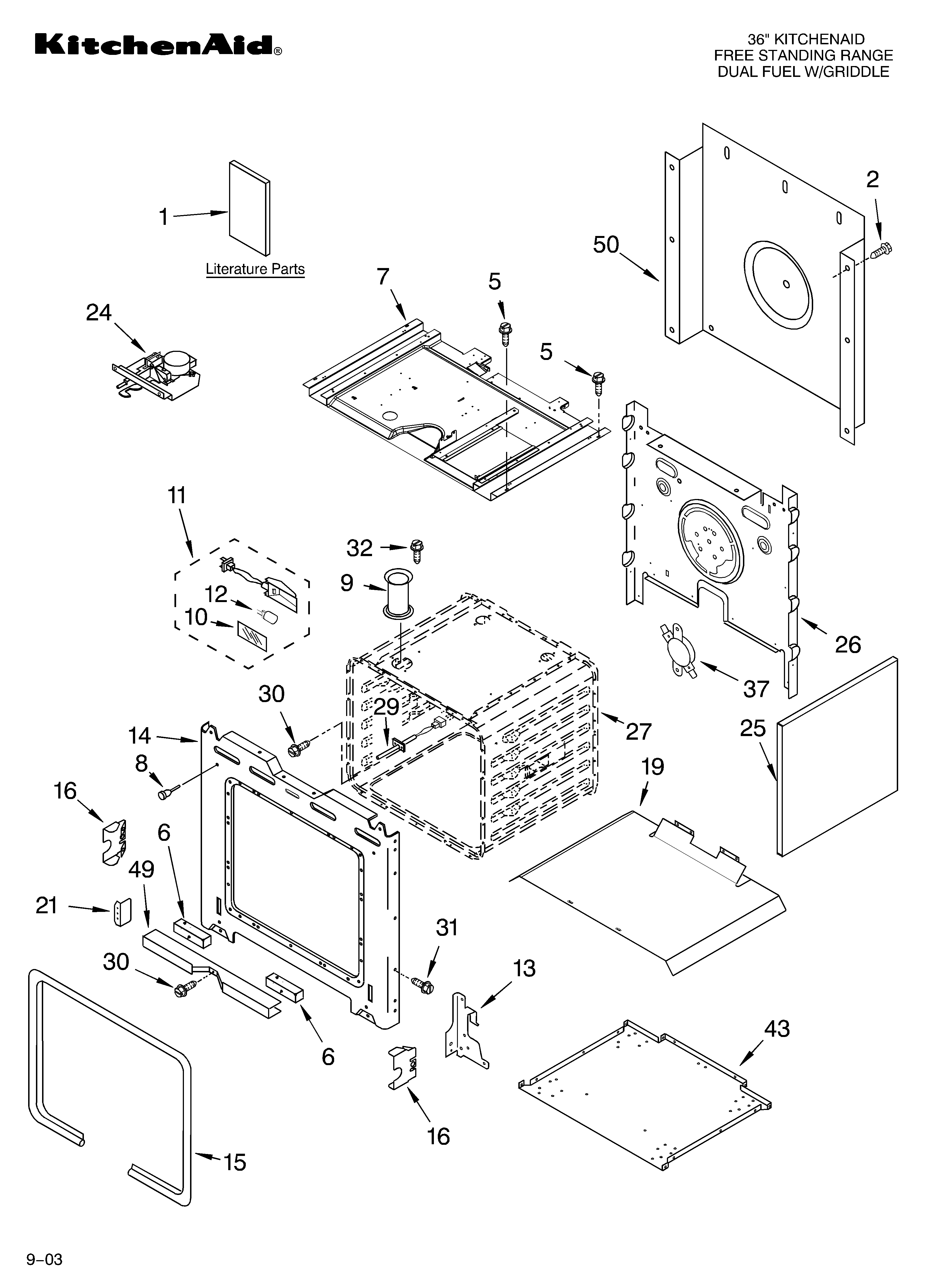 Oven parts