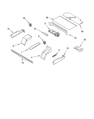 Top venting parts, optional parts