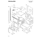 KitchenAid KEBC276KBL02 oven parts diagram