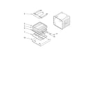 KitchenAid KEBC276KBL02 internal oven parts diagram