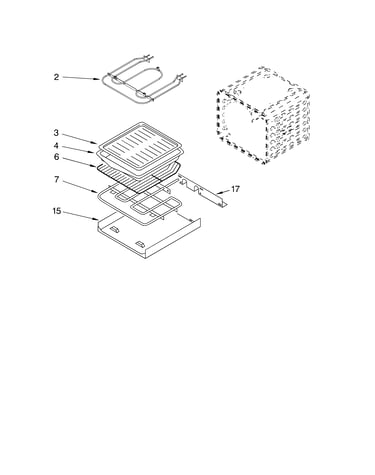 Internal oven parts