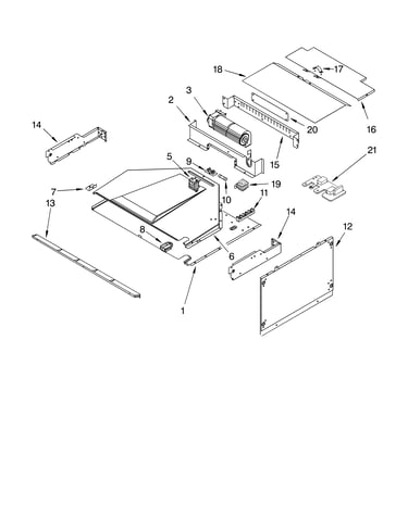 Top venting parts