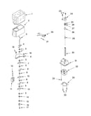 Motor and ice container parts