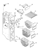 Freezer liner parts