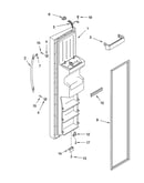 Freezer door parts