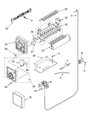 Icemaker parts, parts not illustrated