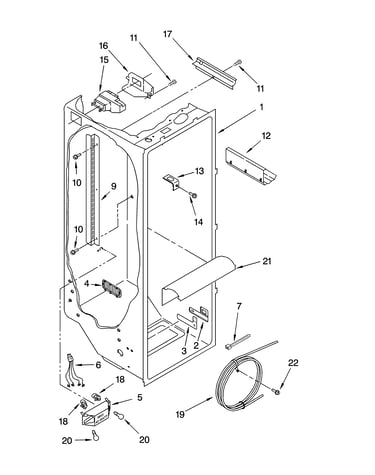 Refrigerator liner parts