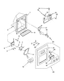 Dispenser front parts