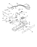Control parts, parts not illustrated