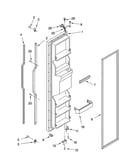 Freezer door parts