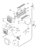 Icemaker parts, parts not illustrated