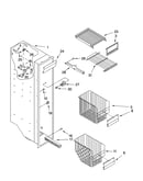 Freezer liner parts