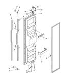 Freezer door parts
