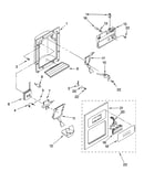 Dispenser front parts