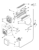 Icemaker parts, parts not illustrated