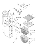 Freezer liner parts