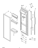 Refrigerator door parts