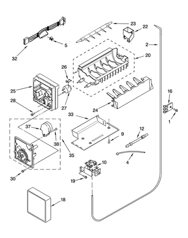 Icemaker parts