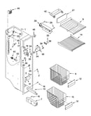 Freezer liner parts