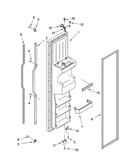 Freezer door parts