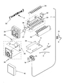 Icemaker parts, parts not illustrated