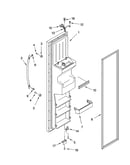 Freezer door parts