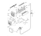 KitchenAid KSRG25FKSS15 icemaker parts, parts not illustrated diagram