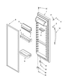 Refrigerator door parts