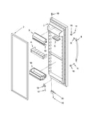 Refrigerator door parts