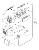 Icemaker parts, parts not illustrated