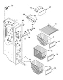 Freezer liner parts