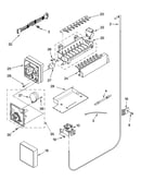 Icemaker parts, parts not illustrated