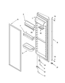 Refrigerator door parts
