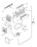 Icemaker parts, parts not illustrated