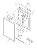 Refrigerator door parts