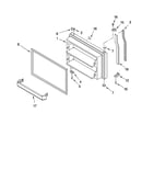 Freezer door parts, optional parts