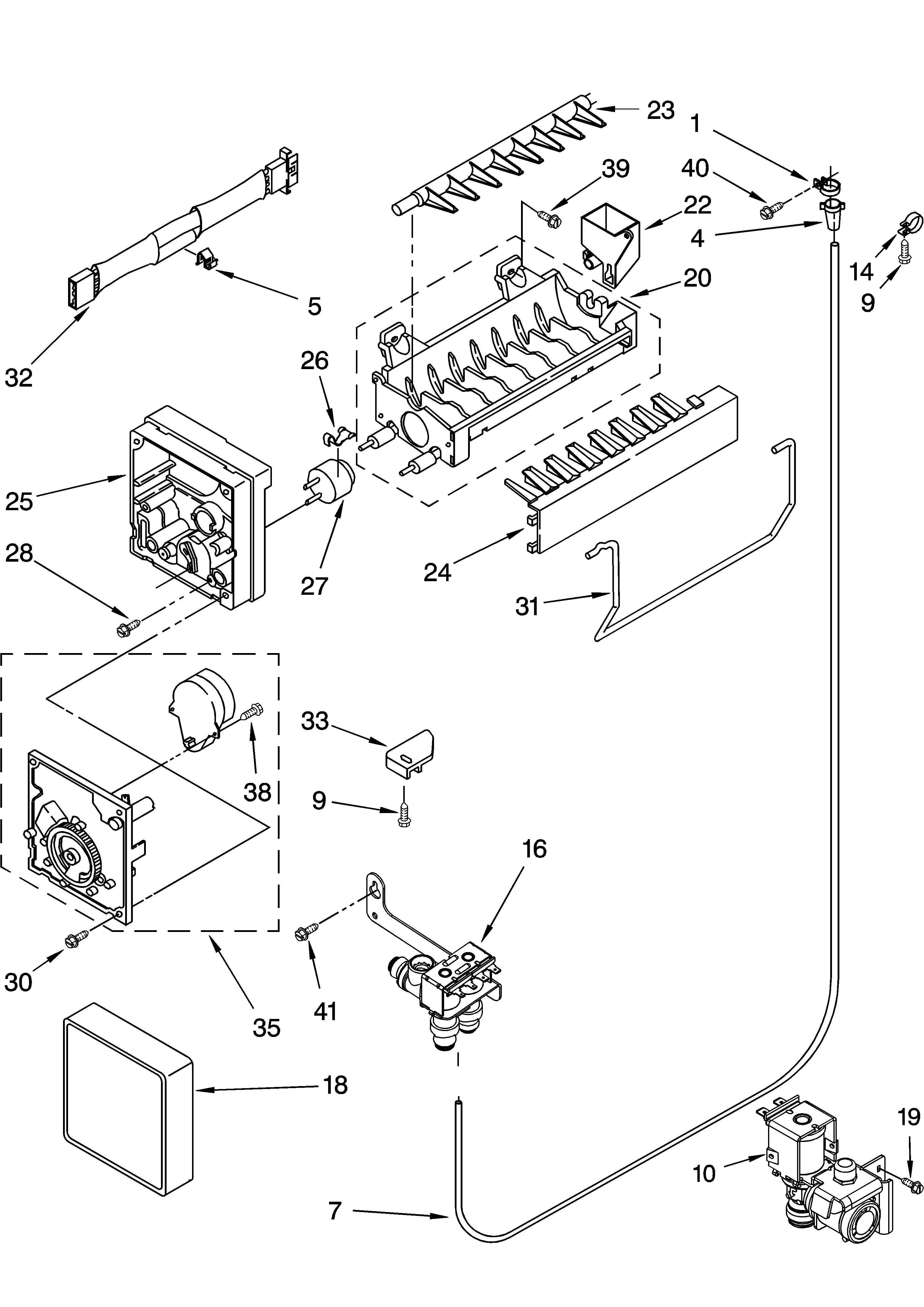 Icemaker parts