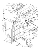 Controls and rear panel parts
