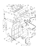 Controls and rear panel parts