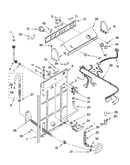 Control and rear panel parts